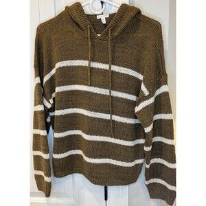 Women's Garnet Hill Hooded Beach Sweater - Size S